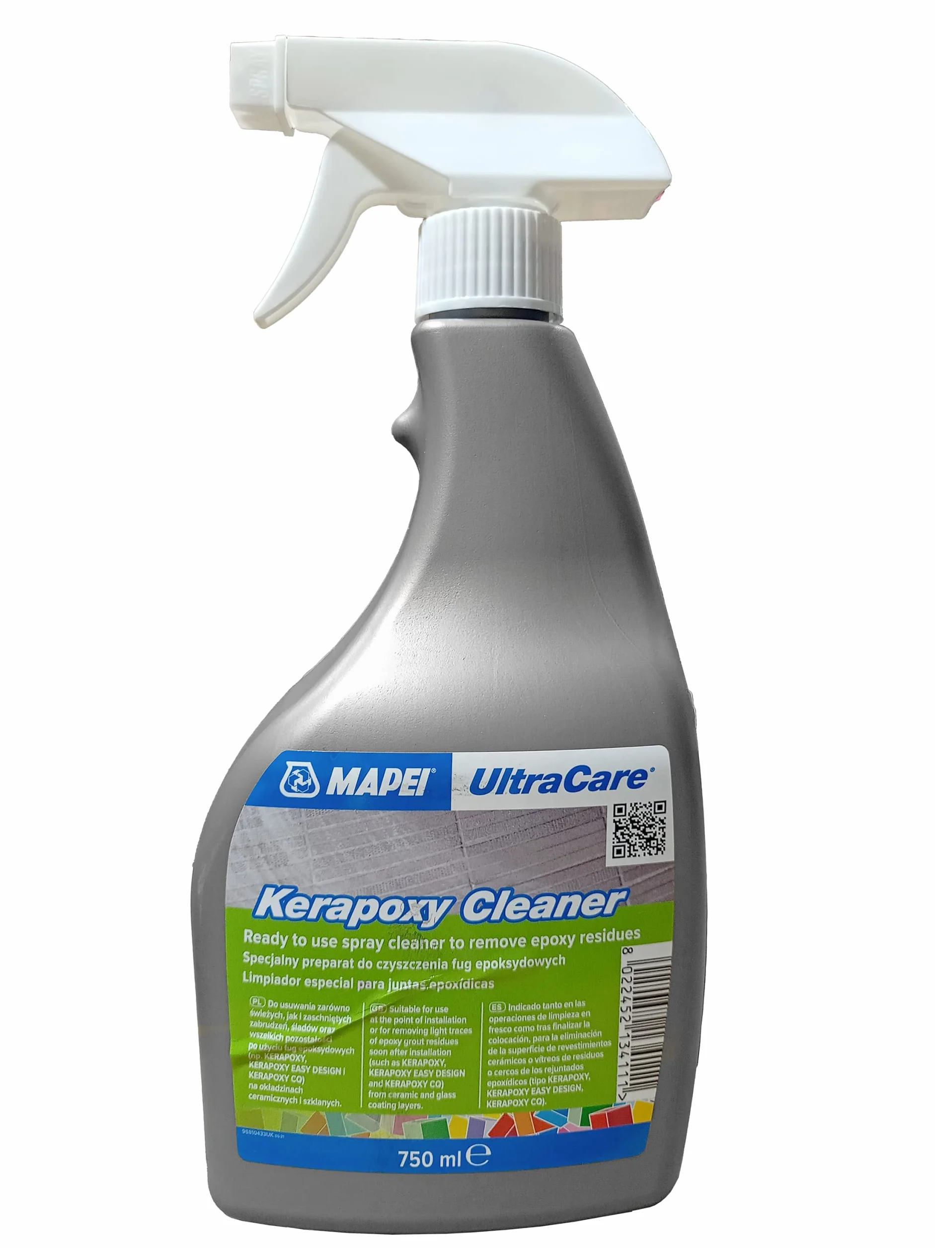 Limpiador especial para residuos de lechada MAPEI Ultracare Kerapoxy Cleaner, 750 ml