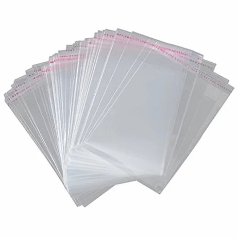 100 bolsas A3 de 45 x 32 de plástico transparente resellable