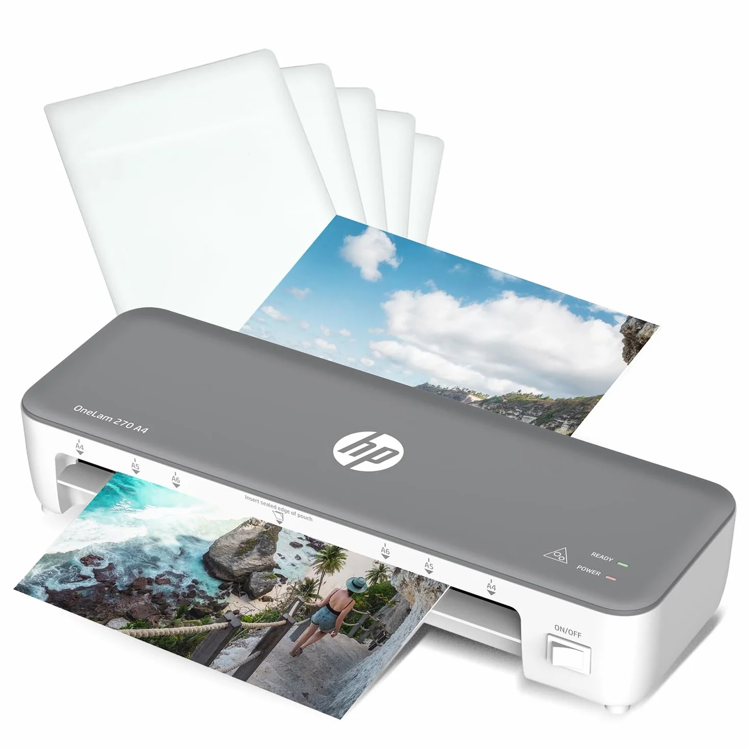 Plastificadora HP OneLam 270 Gris