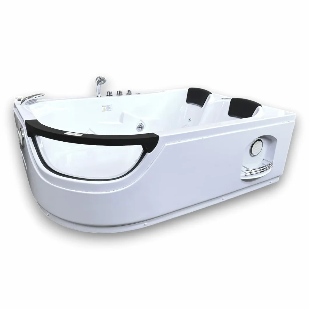 GRAFICA MA.RO SRL Spa con hidromasaje Elite Model 120 X 180 cm de esquina Bañera para