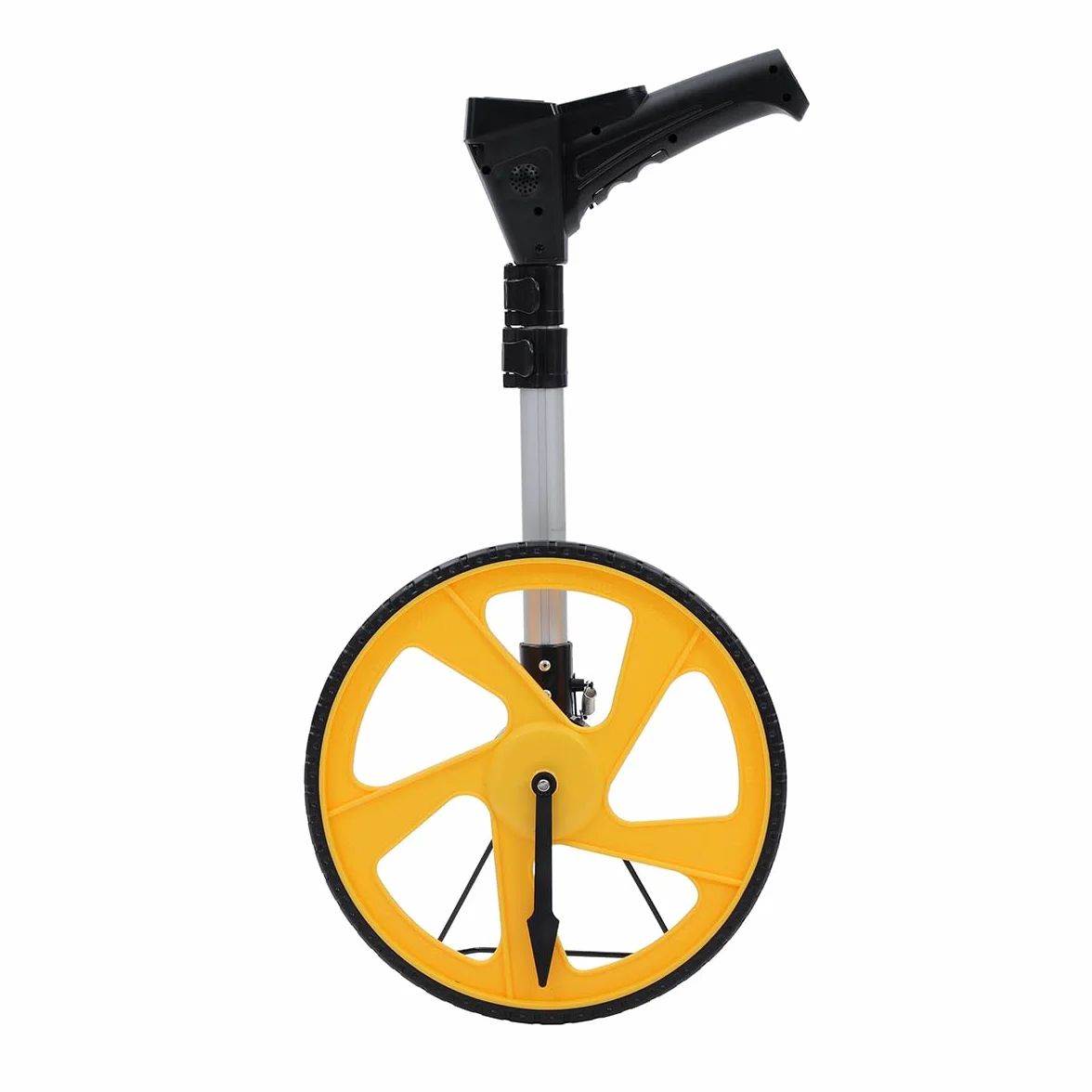 TOPWAY Rueda Digital Medidora de Distancias 9999.9m con Mango Telescópico 70-100cm, Pantalla LCD y Bolsa de Almacenaje, para Medir Carreteras Terrenos Rueda Trundle 311194