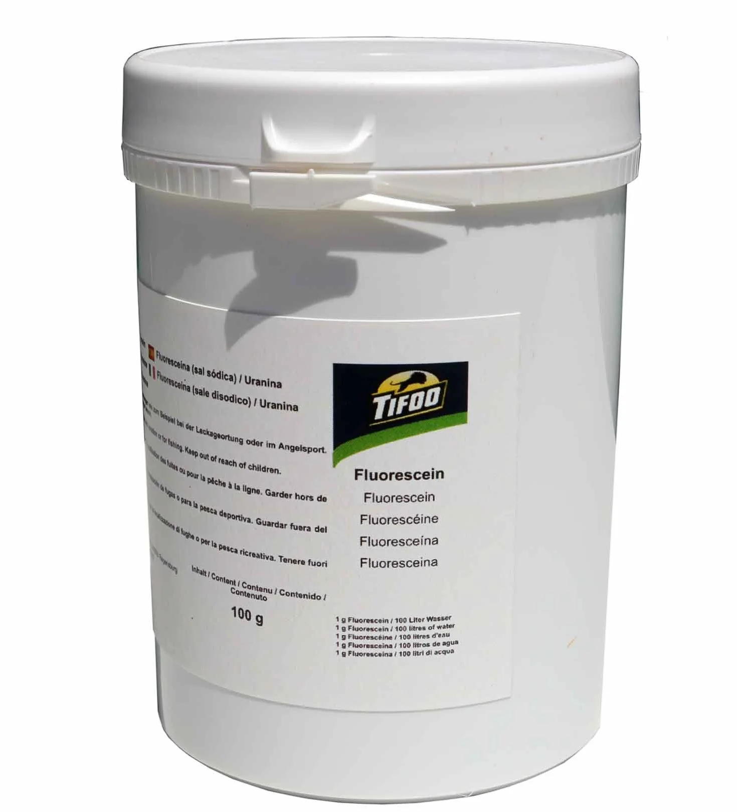 Fluoresceína sódica/uranina (100 g) para varias aplicaciones
