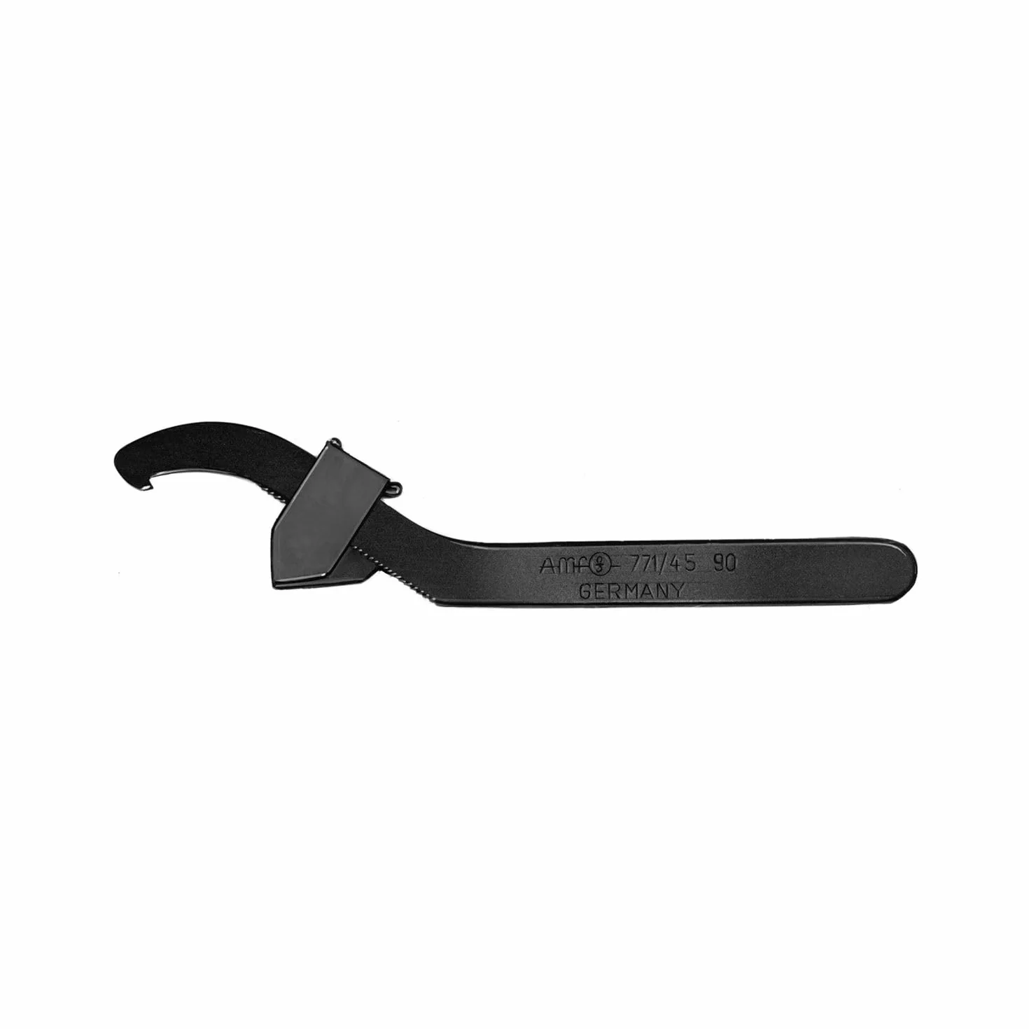 AMF - Llave de gancho ajustable para tuercas, 45-90mm, 1