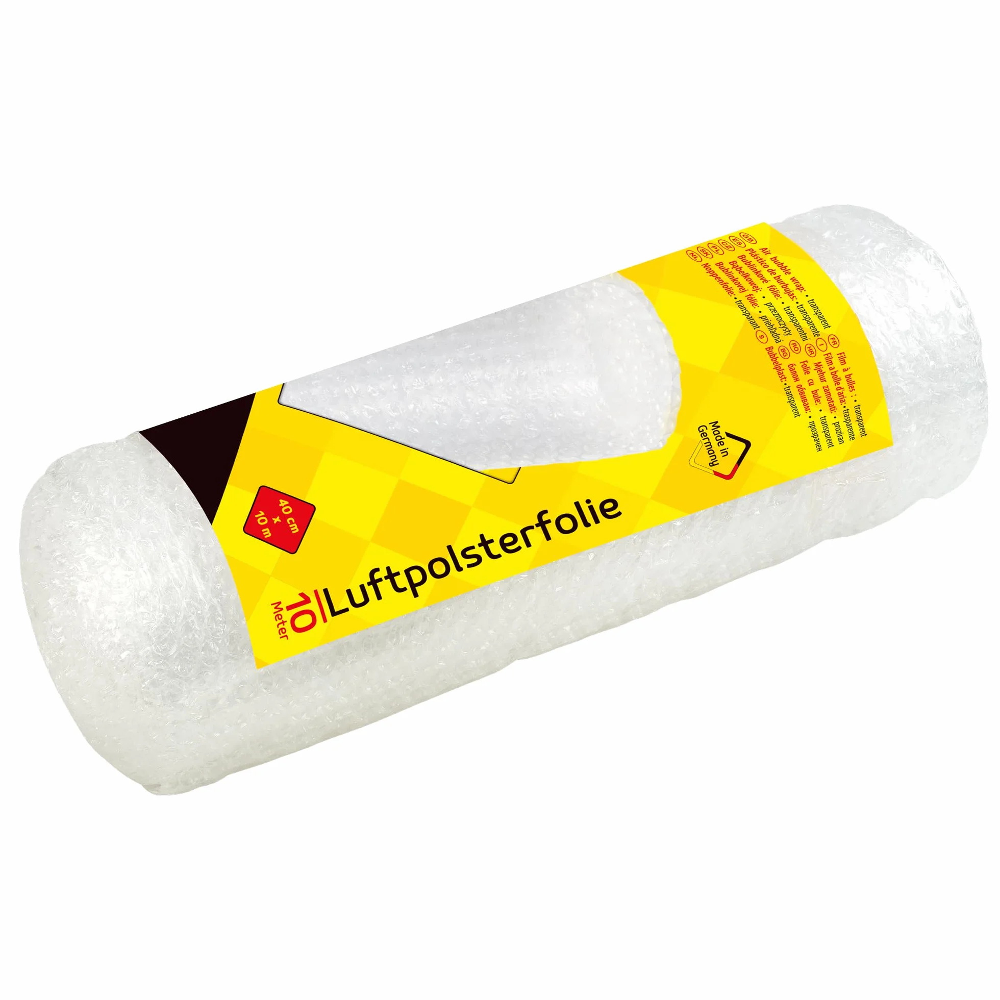 Idena 10400 Papel de burbujas para envíos 40 cm x 10 m 70 µ transparente 1 pieza