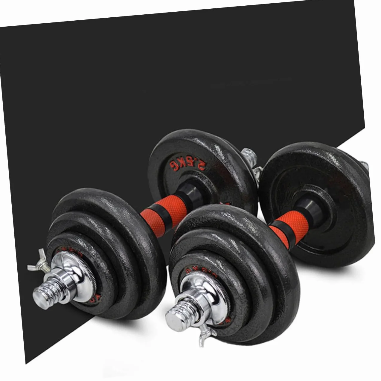 Alipis 4 piezas Collares de Bloqueo para Barra de Pesas Tuercas Hexagonales Antideslizantes Doble Seguro Cierre de Tornillo para Entrenamiento Seguro Gimnasio y Casa