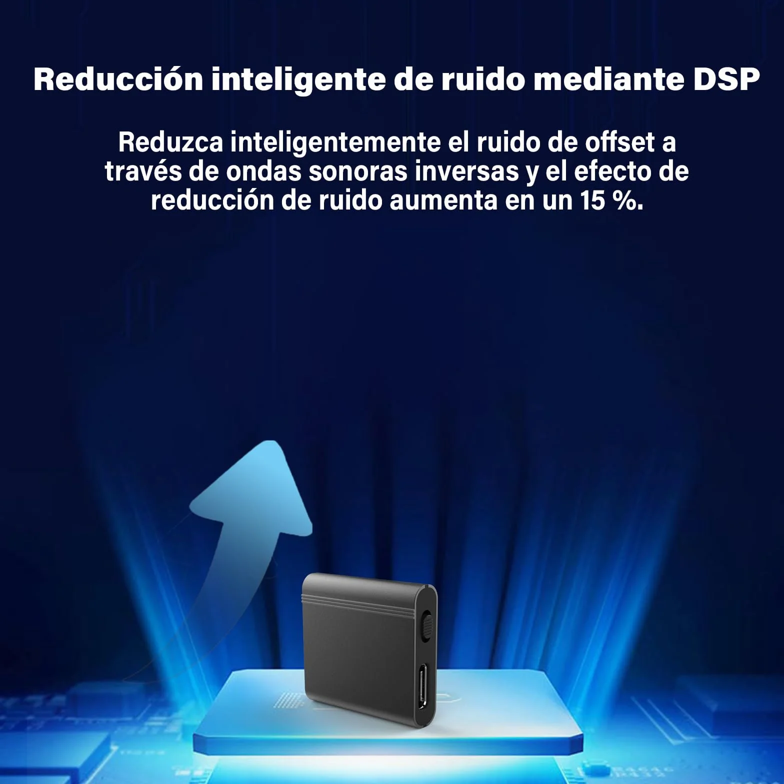 Grabadora de Voz Activada por Voz 64G, Mini Grabadora Digital de Audio, Dispositivo de Micrograbación