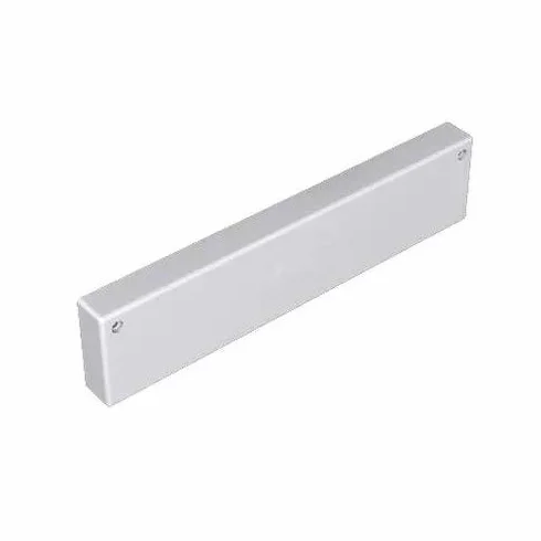 Unex 66113 U23X Tapa Final, Gris, 60mm Altura x 100mm Ancho, Paquete de 4