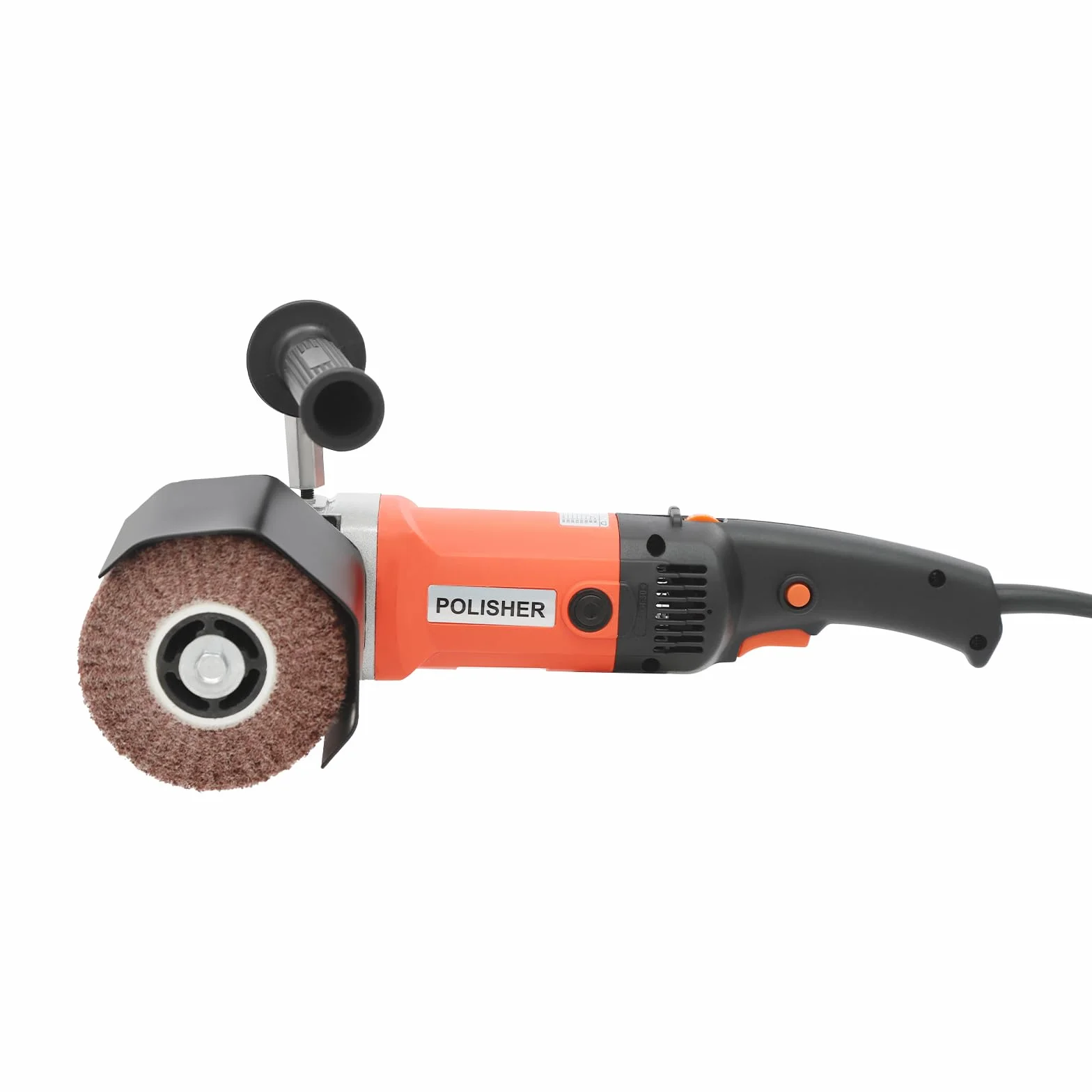 Satinadora, 1400W, pulidora y lijadora de cepillo, 600-3600 RPM, pulidora multifunción para pulir, lijar y estructurar