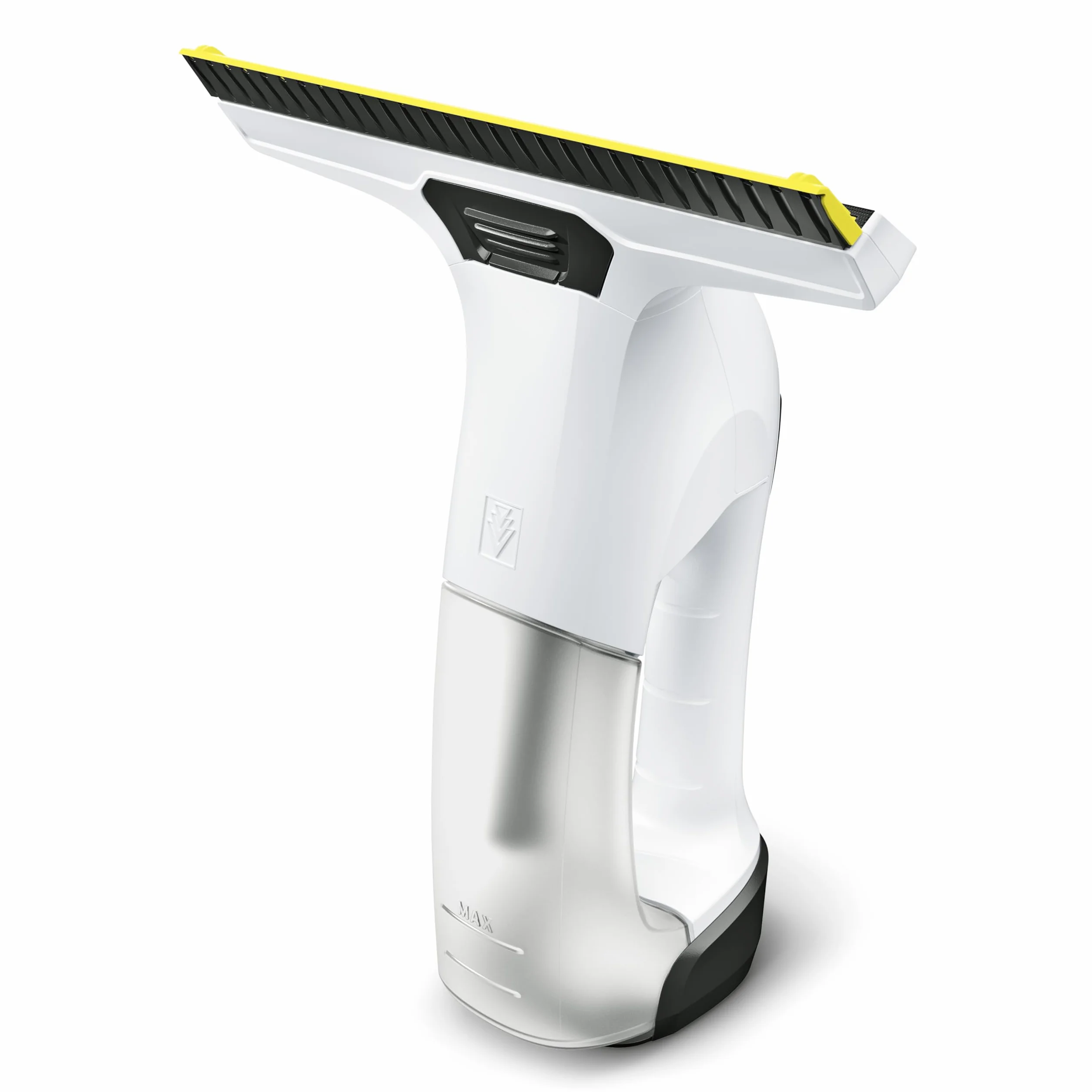 KÄRCHER Limpiadora de Cristales WV 4-4 Plus, Compatible Battery Power 4/25, depósito 150 ml, luz LED, Botella pulverizadora y paño Microfibra, 20 ml detergente, batería no incluida