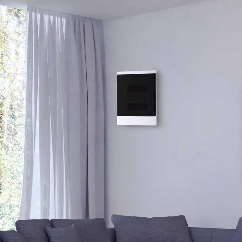 LION Electric Armario 2 filas 24 módulos IP40 caja distribución blanco