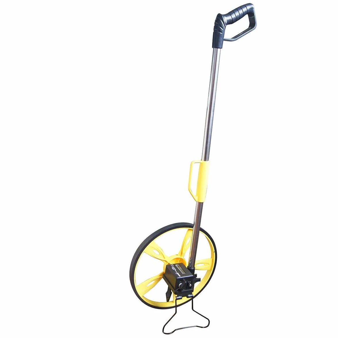 TOPWAY Rueda de Medición de Distancia con Mango Plegable 9999,9m, Odómetro de Rueda para Medición de Distancia, Medidor de Distancia con Bolsa de Transporte 311191