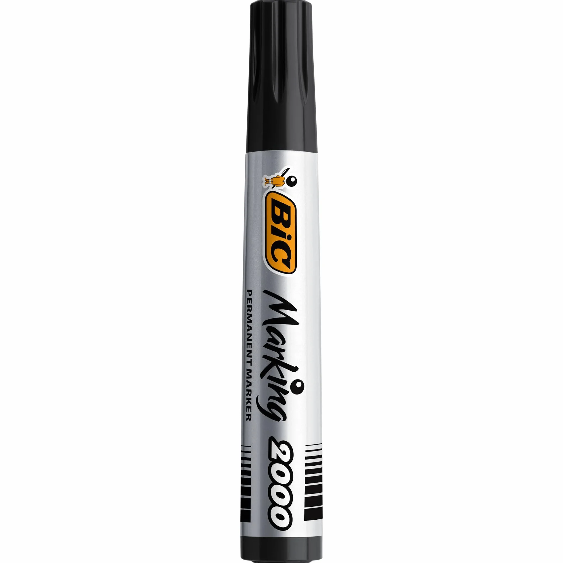 BIC Marking Rotuladores Permanentes 2000 ECOlutions Negro Punta Media Caja de 12