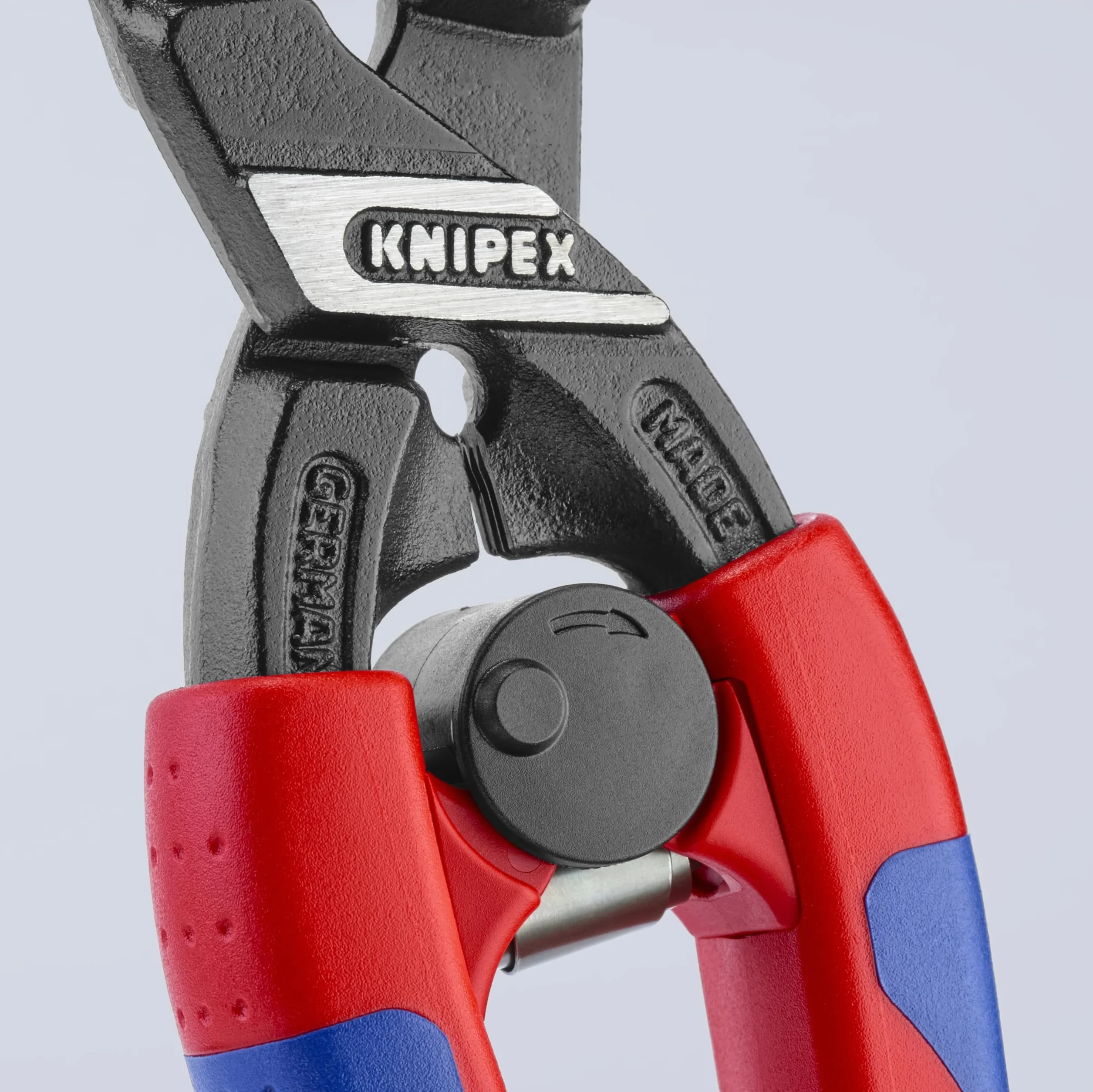 KNIPEX CoBolt Cortabulones compacto con fundas esbeltas en dos componentes 200 mm, 71 12 200