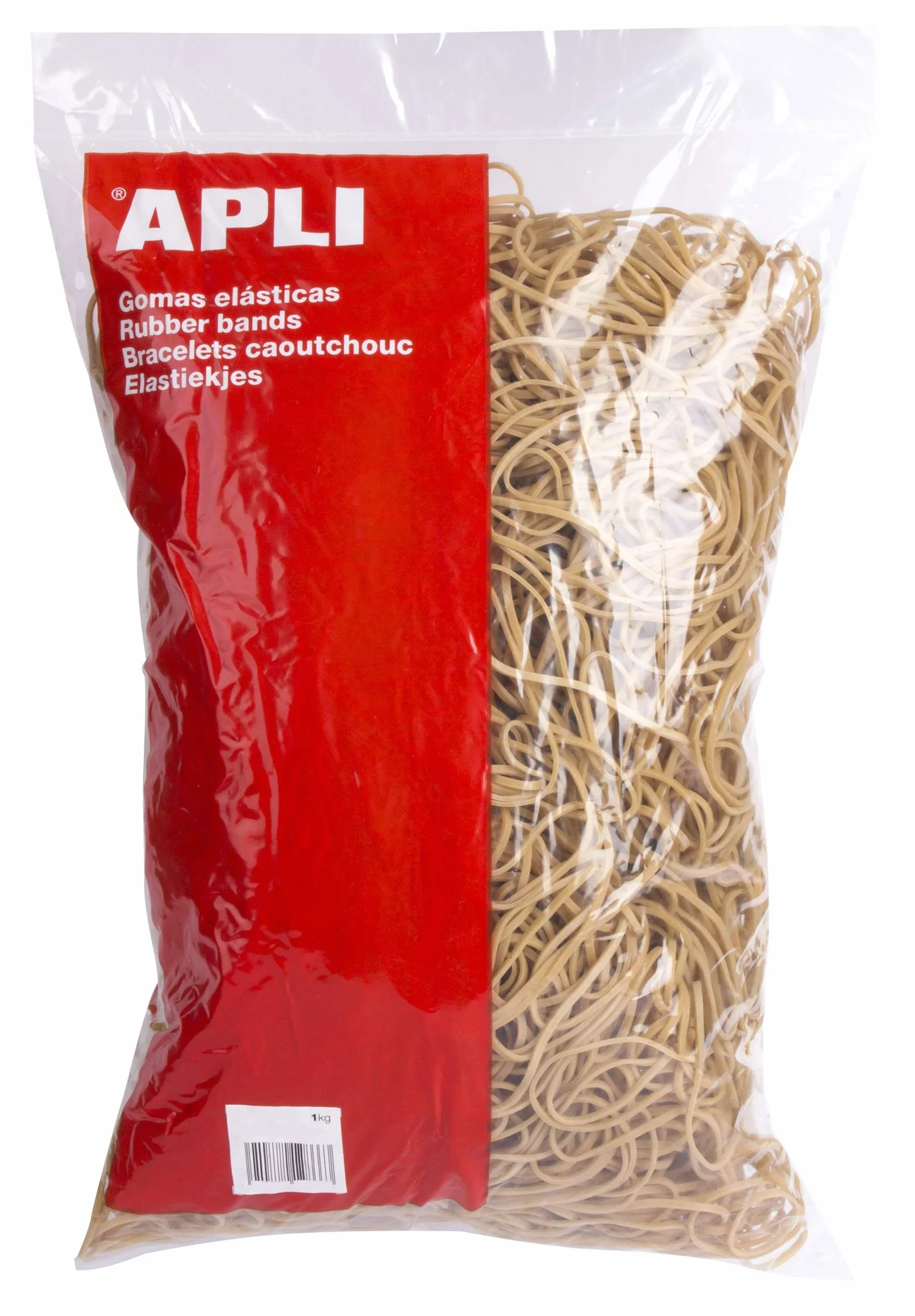 APLI 12866 Gomillas elasticas 120 x 2 mm bolsa de 1000 gr