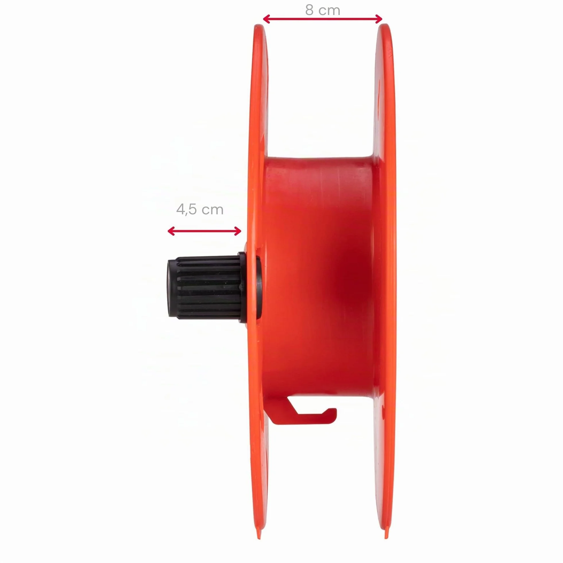 POLY POOL PP2603 Rodillo Carrete de Cable Profesional ROLLY, para Prolongadores Eléctricos, Cuerdas, Tubo Flexible, Adecuado para Cortacésped.
