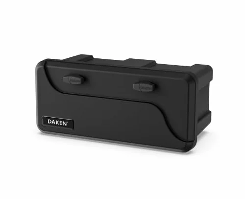 DAKEN Blackit 2 - Caja de herramientas para remolque (550 x 250 x 295 mm, 23 L)