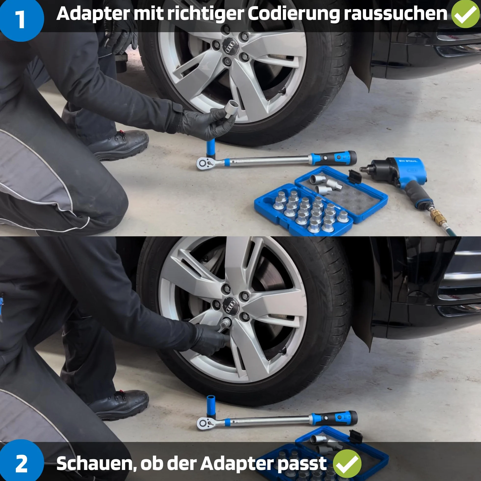 SW STAHL Adapter für VW 540 02383L-20
