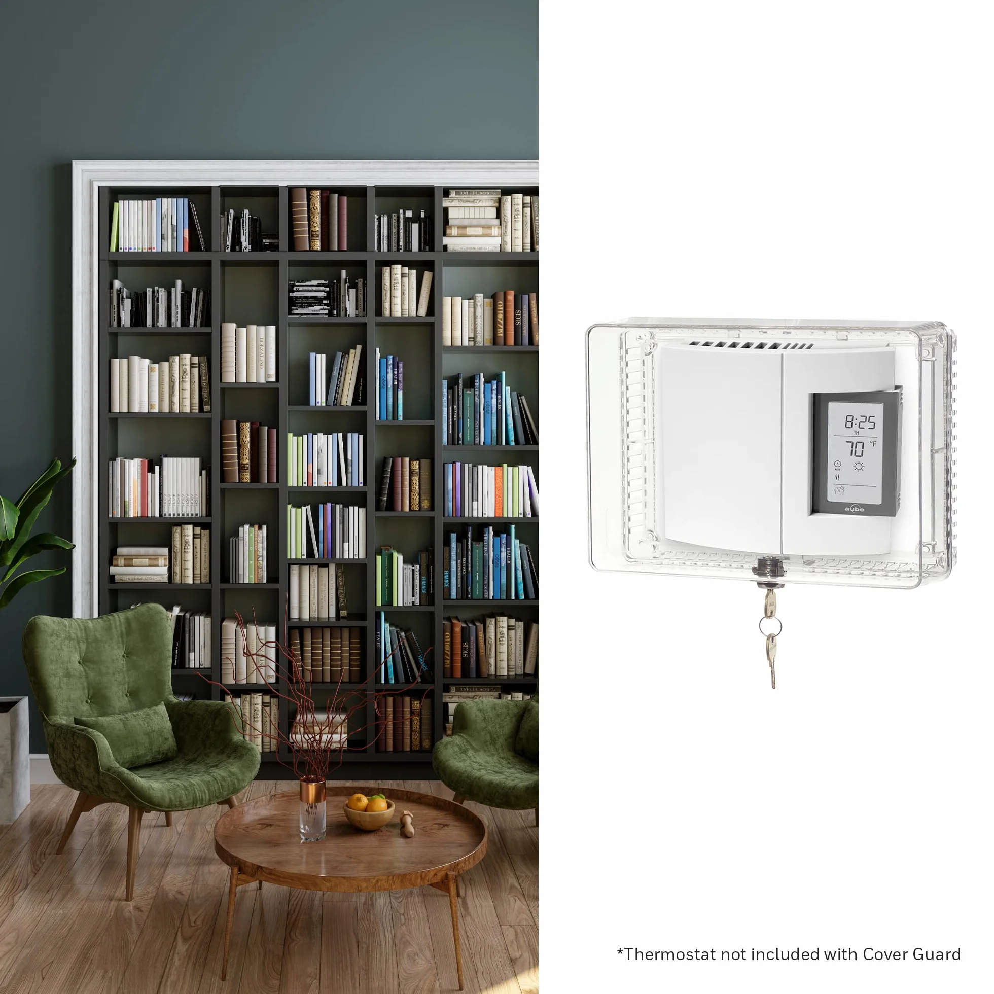 Honeywell Home CG512A1009 - Protector termostato Grande, 8,59 x 24,77 x 18,42 cm