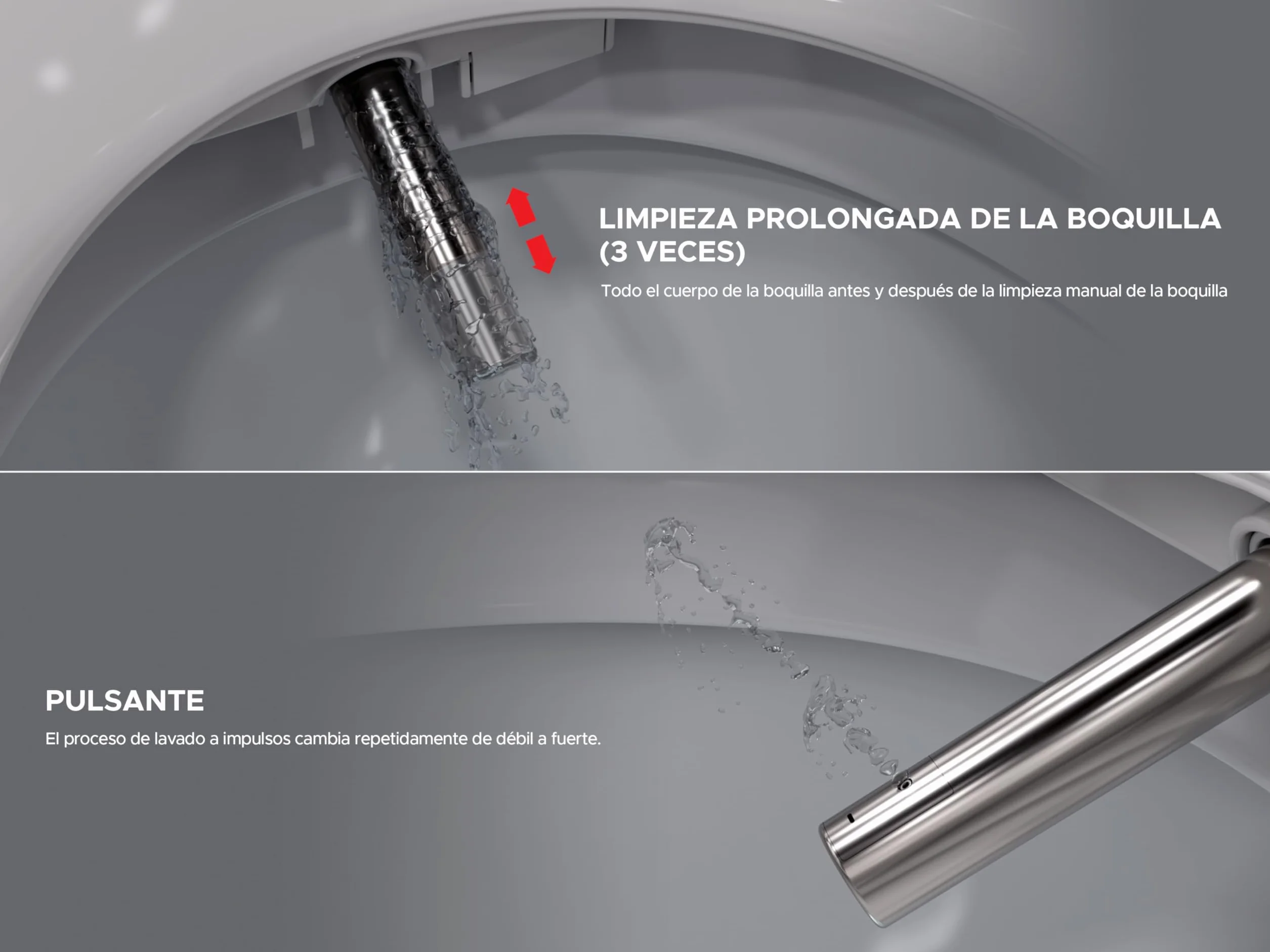 LEEVENTUS – Estándar Versión – Nuevo modelo – Producto Premium Ducha WC Bidet – WC ducha inodoro inodoro ducha