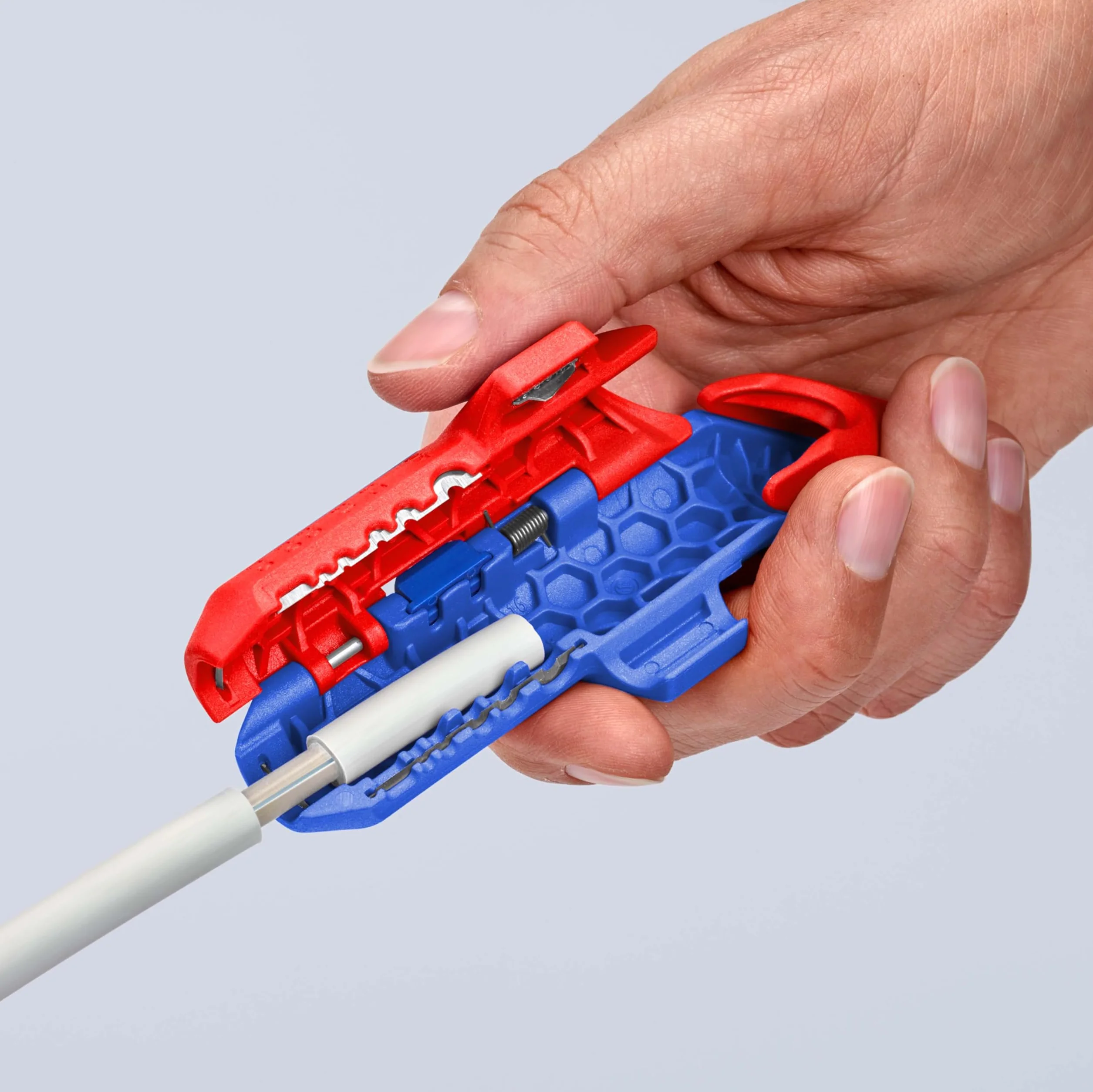 KNIPEX ErgoStrip PV pelacables para cables fotovoltaicos 135 mm, 16 95 03 SB