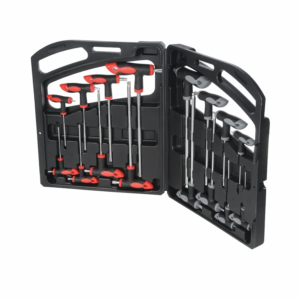Silverline Tools 250028 - Destornilladores con mango en T, 16 pzas (16 pzas)