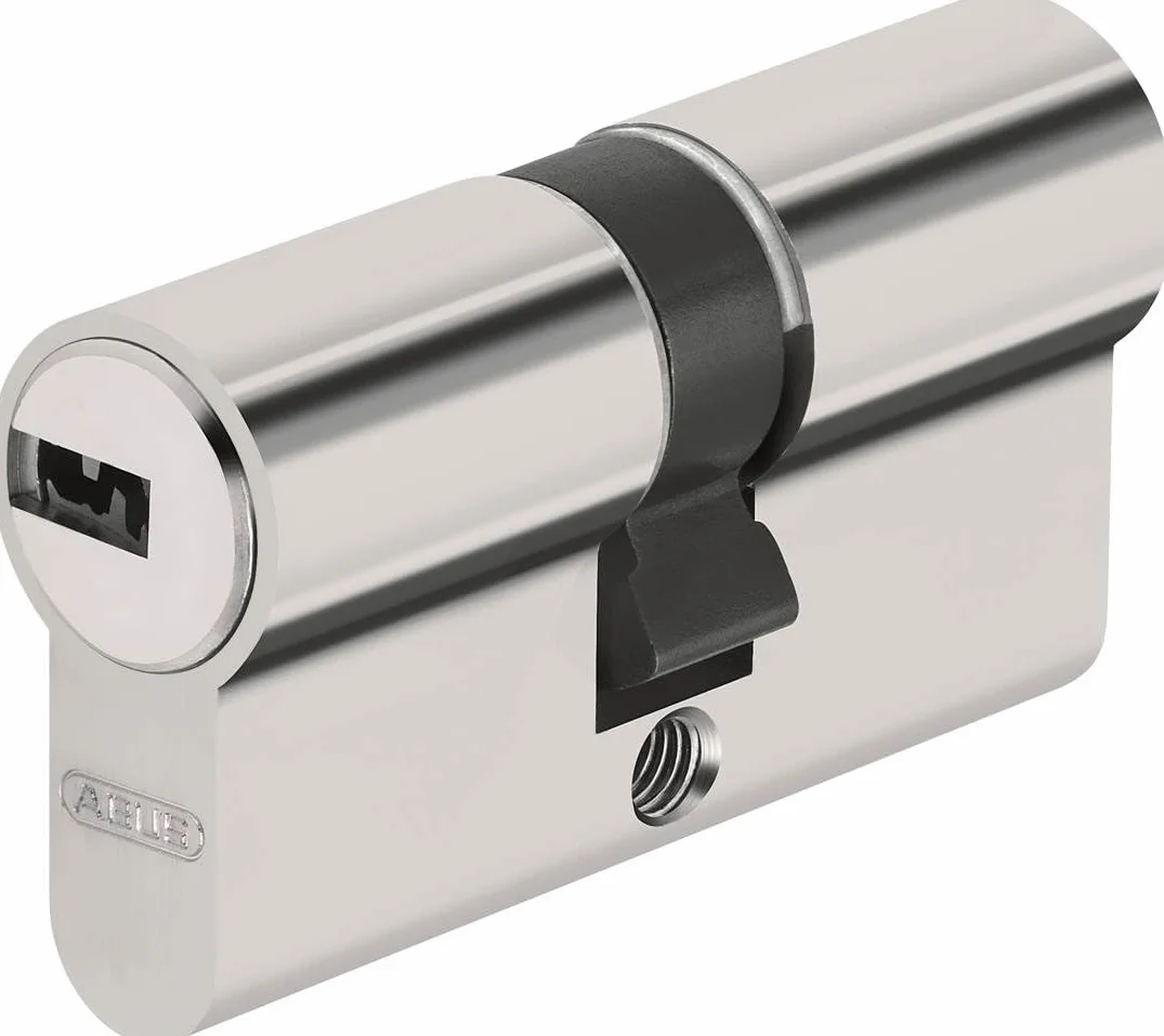 Abus 33460 - Cilindro de la puerta con llave, 35x40 mm, plateado