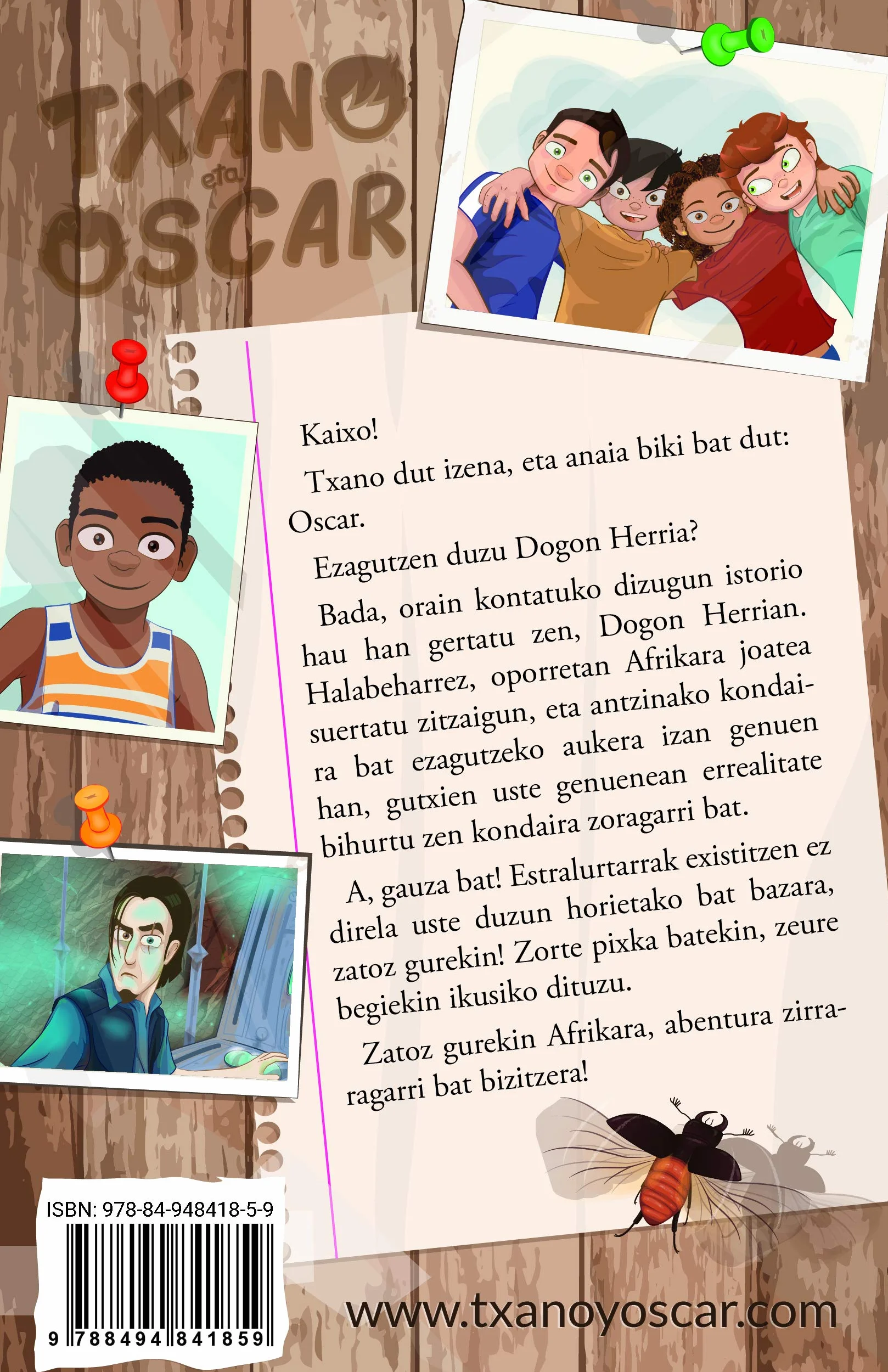Txano eta Oscar 4 - Dogon herriaren sekretua: Txano eta Oscar anaien abenturak