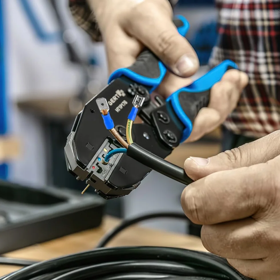 Flintronic 350 piezas Juego de Terminales Eléctricos,【0.5-6mm²】Terminales Eléctricos Aislada Macho/Hembra, Conector Cables Electricos con caja de surtido, para Industria electricistas Sistema…