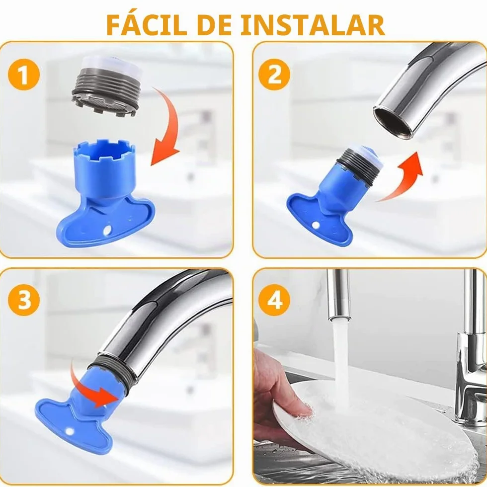 BouGPeng 16 Piezas Aireador Grifo M24 M22 M18 M16 Macho Boquilla Fregadero 24mm 22mm 18mm 16mm Aireadores con Llave Filtro Economizador de Agua para Grifo de Lavabo de Cocina y Baño