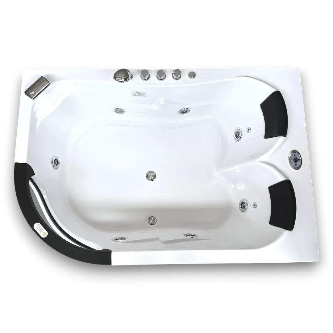 GRAFICA MA.RO SRL Spa con hidromasaje Elite Model 120 X 180 cm de esquina Bañera para