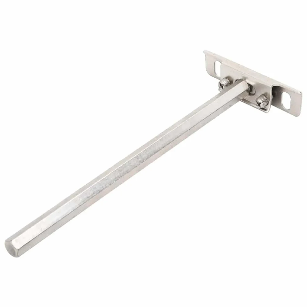 Soporte flotante para estanterías, 12 unidades, acero al carbono plateado niquelado, diámetro 12 x 200 mm, invisible, soporte de pared para estante de madera, hasta 30 kg, capacidad de carga