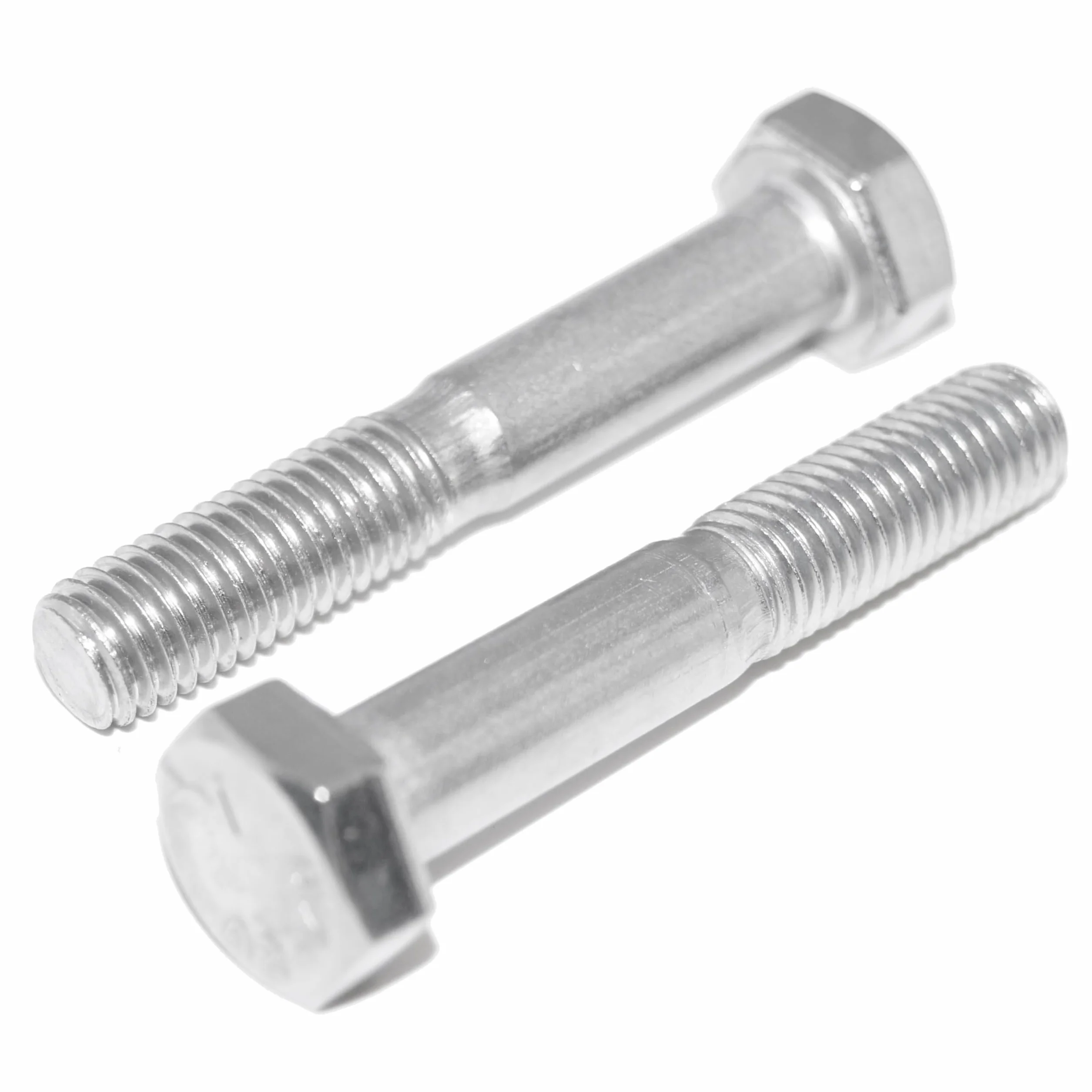Tornillos hexagonales M12 x 240, 6 unidades, acero inoxidable A2/V2A, tornillos hexagonales con vástago DIN 931/ISO 4014, tornillo de máquina