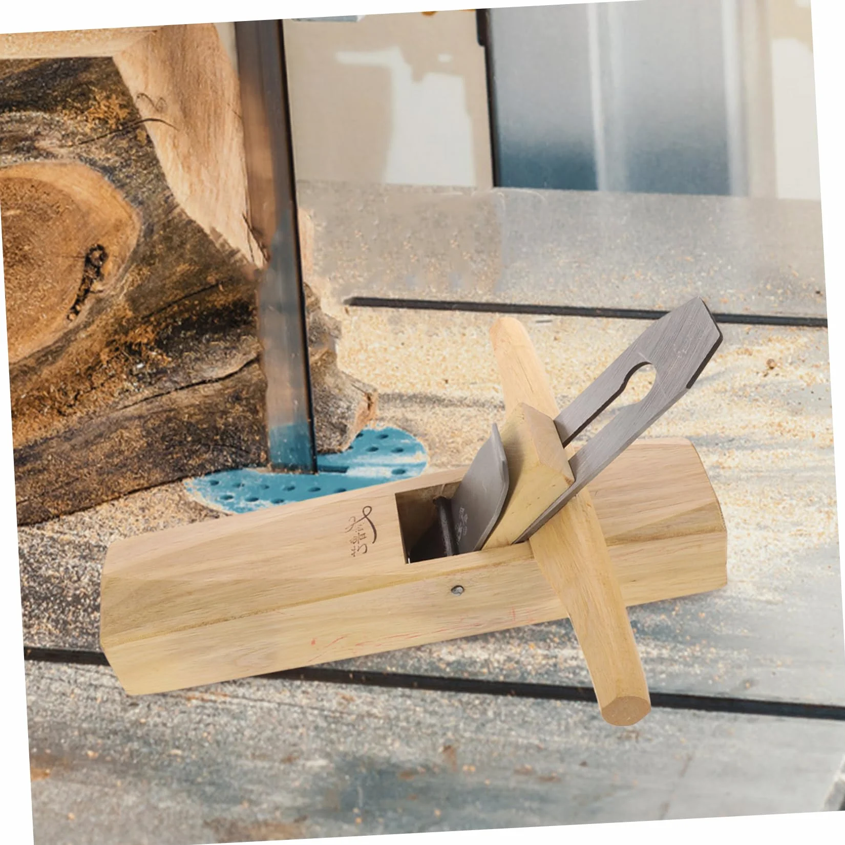 Cepilladora de Madera Manual Alargada para Carpintería y Taller | Madera y Metal, Cuchilla Ajustable, Diseño Versátil, Uso en Escultura y Modelado