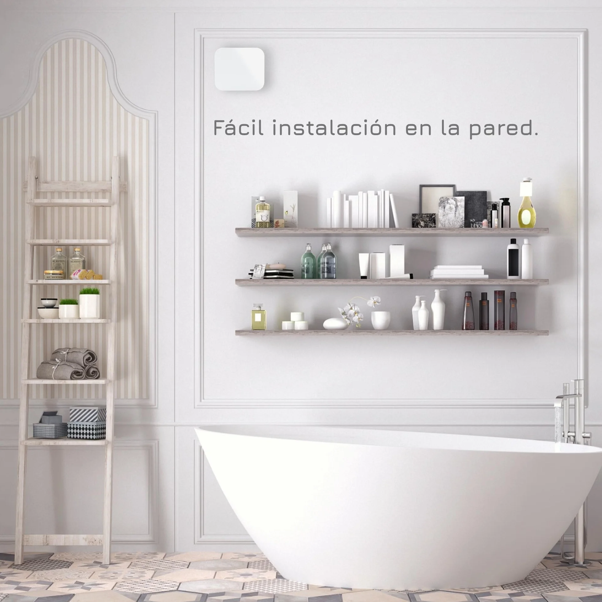 Turbionaire TREND 100 SWM Extractor de Baño 100mm IPX4 35Pa