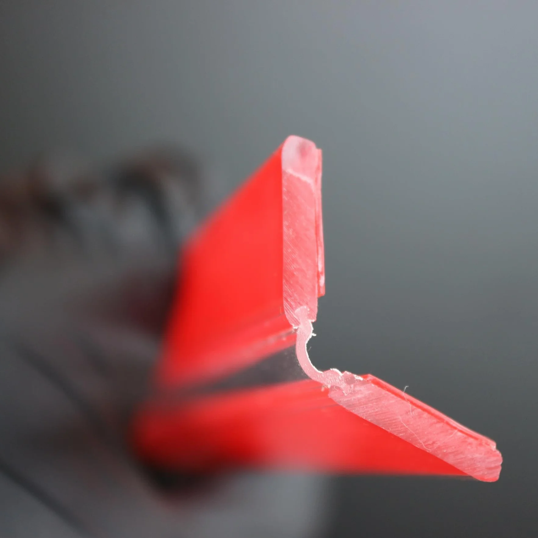 4x bisagras flexibles acrílicas 300 mm - transparentes, autoadhesivas