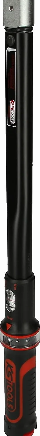KS Tools 516.1612 - Llave dinamométrica con alojamiento cuadrado encajable (275 mm, 1-25 Nm, 9 x 12 mm)
