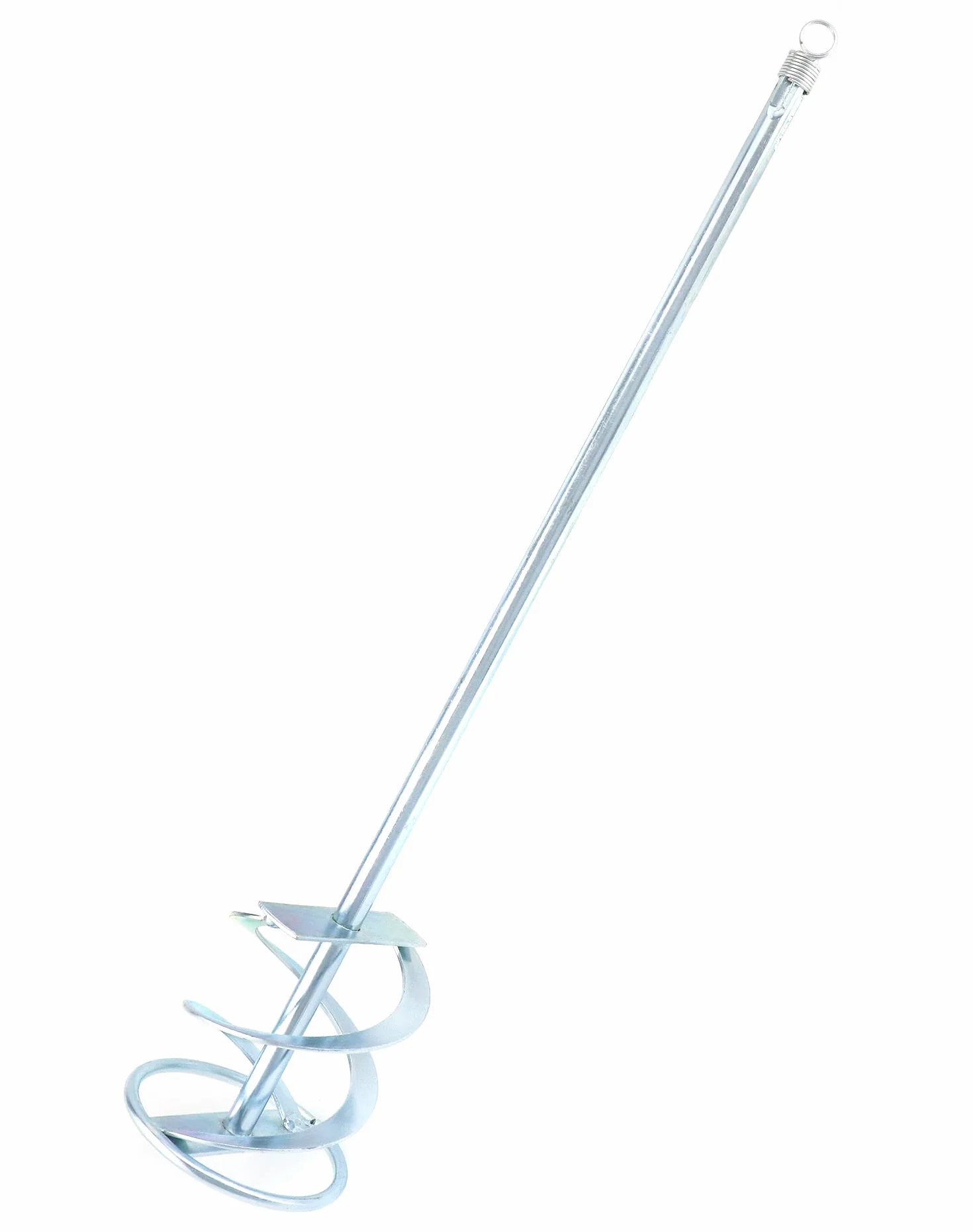 QWORK® cesta de mezcla de mortero, mezclador de mortero, rosca SDS, varilla mezcladora taladro, para adhesivos, batidor de pintura, cemento, hormigón, 80 mm x 400 mm