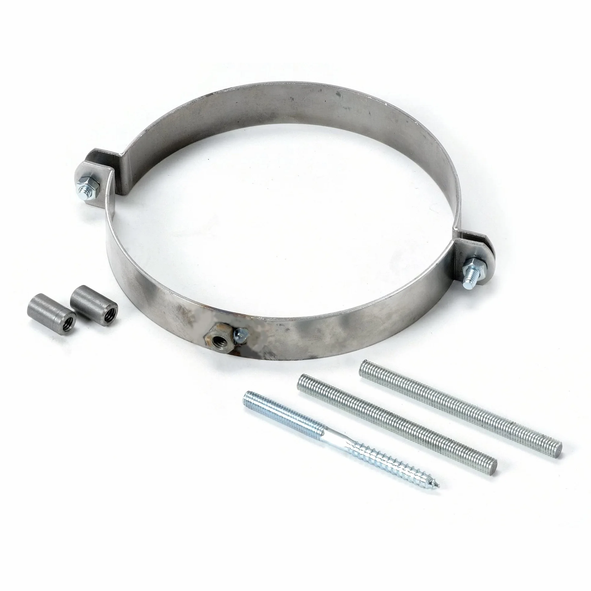 FIREFIX R150/SCH - Juego de abrazaderas para tubo de humo (150 mm de diámetro)