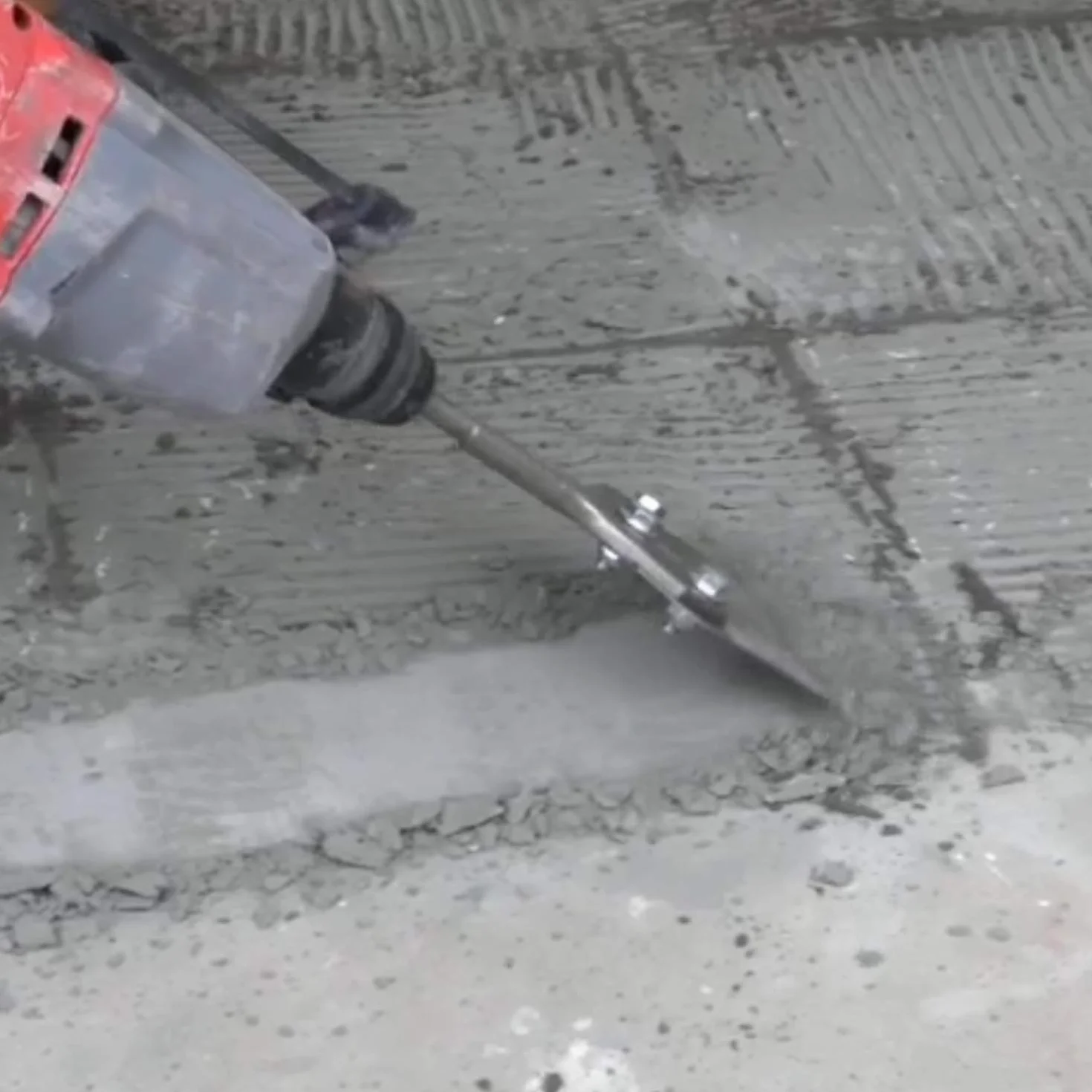 Cincel de espátula SDS-Plus P08, 250 x 100mm, para pegamento, alfombra, color y herramienta de Limpieza de Pisos, Fabricado en acero elástico 65Mn