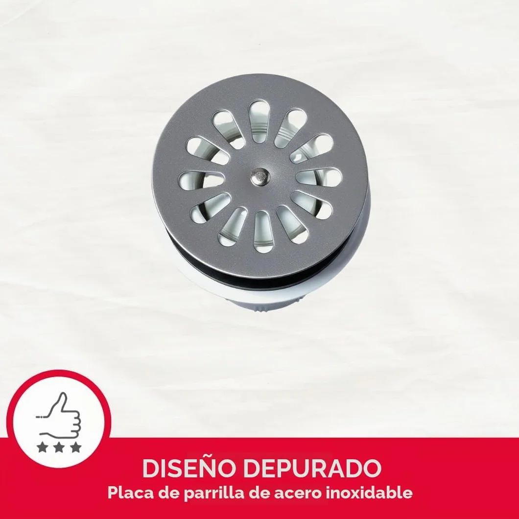 Wirquin sp411 C Desagüe de ducha salida vertical roscado diámetro 60