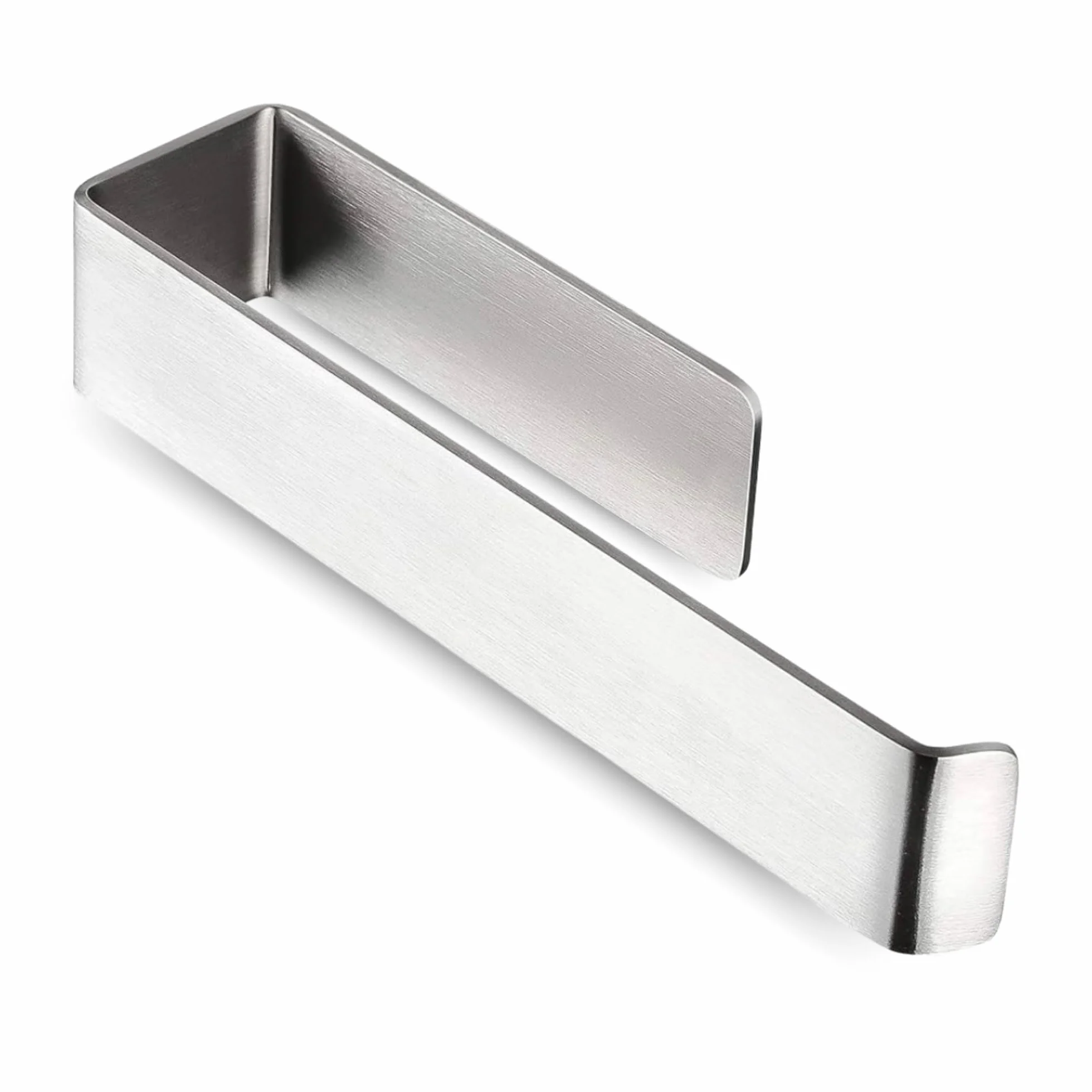Toalleros De Baño Sin Taladro Adhesivo 26 cm, Acero Inoxidable 304 Cepillado, Accesorios Sin Taladro para Baño y Cocina, Fuerte Fijación