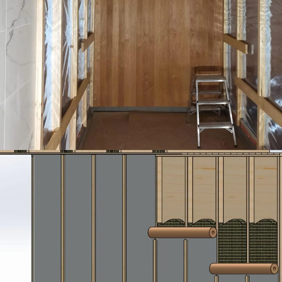 Barrera de vapor para sauna (30 m2)