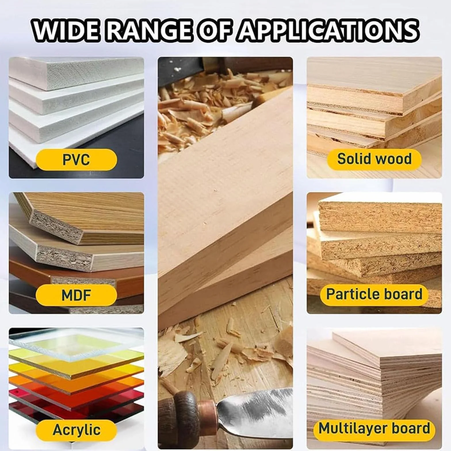Chapadora de bordes portátil de PVC/ABS para carpintería, máquina automática de bandas de bordes con pegado de doble cara, control inteligente de velocidad y temperatura, corta borde widen + lengthen