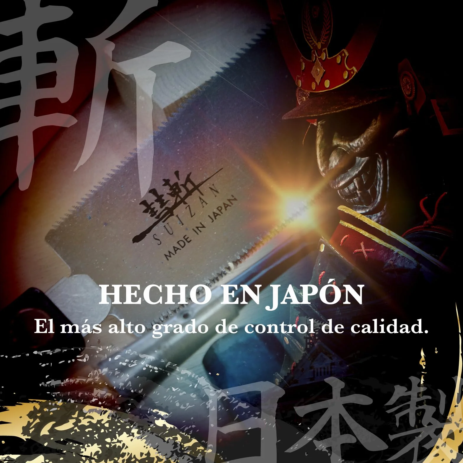 SUIZAN Ryoba Sierra japonesa de doble filo 210mm - Serrucho de mano profesional Herramientas carpinteria madera