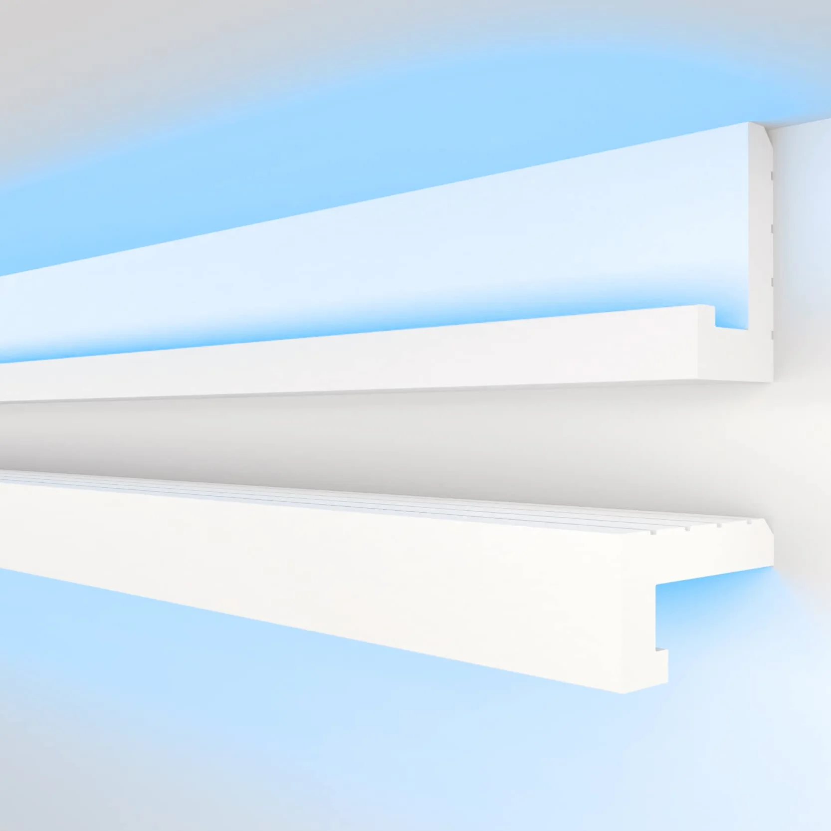 HEXIMO LED Perfil de sombra iluminación indirecta 30,6 Metros HLED 11