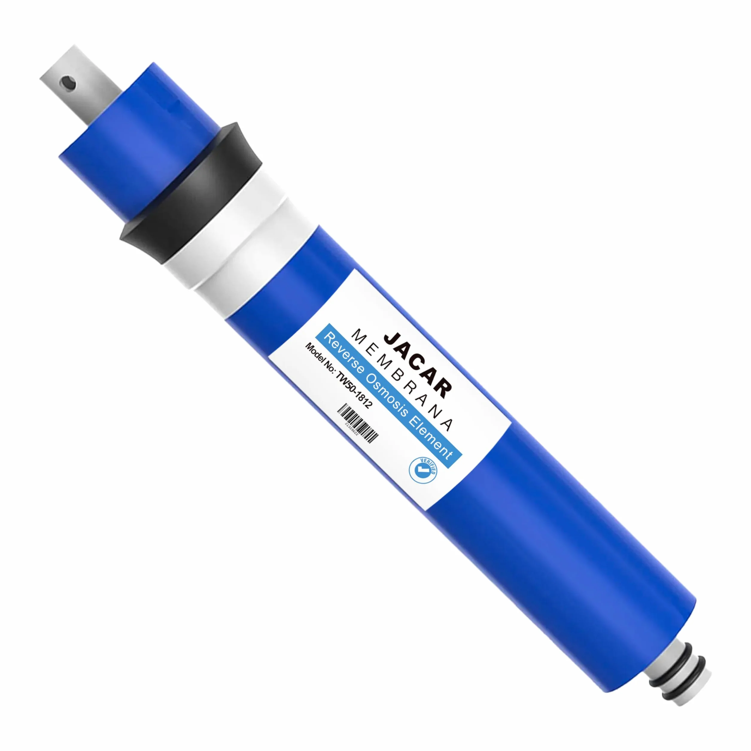 JACAR Membrana Osmosis Inversa de 50 Gpd Compatible con Filtros Osmosis Inversa 5 Etapas. Recambio Universal de Membrana para Equipos de Agua Domestica para Tratamiento del TDS