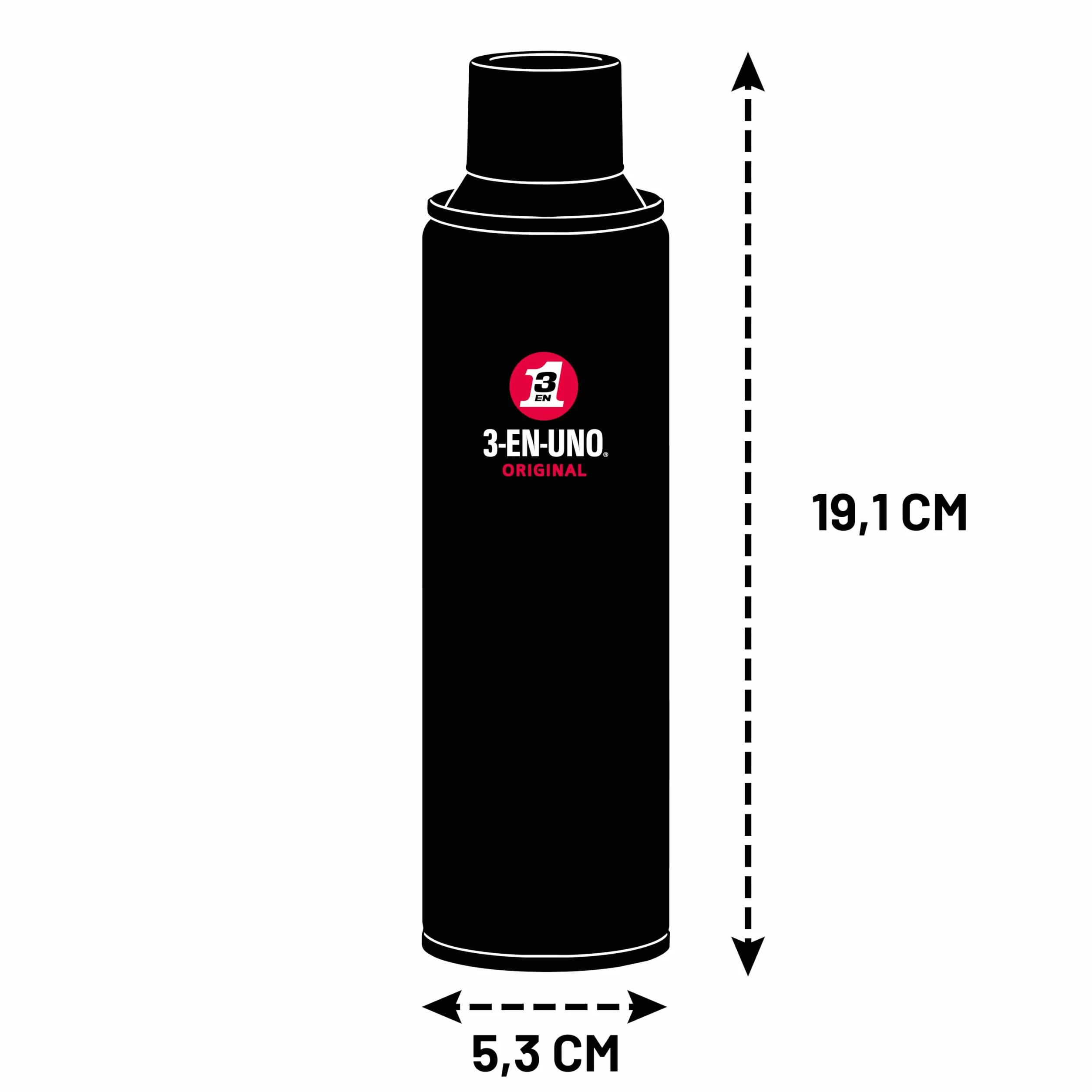 3 EN UNO Profesional - Grasa Blanca de Litio en Spray- 250 ml