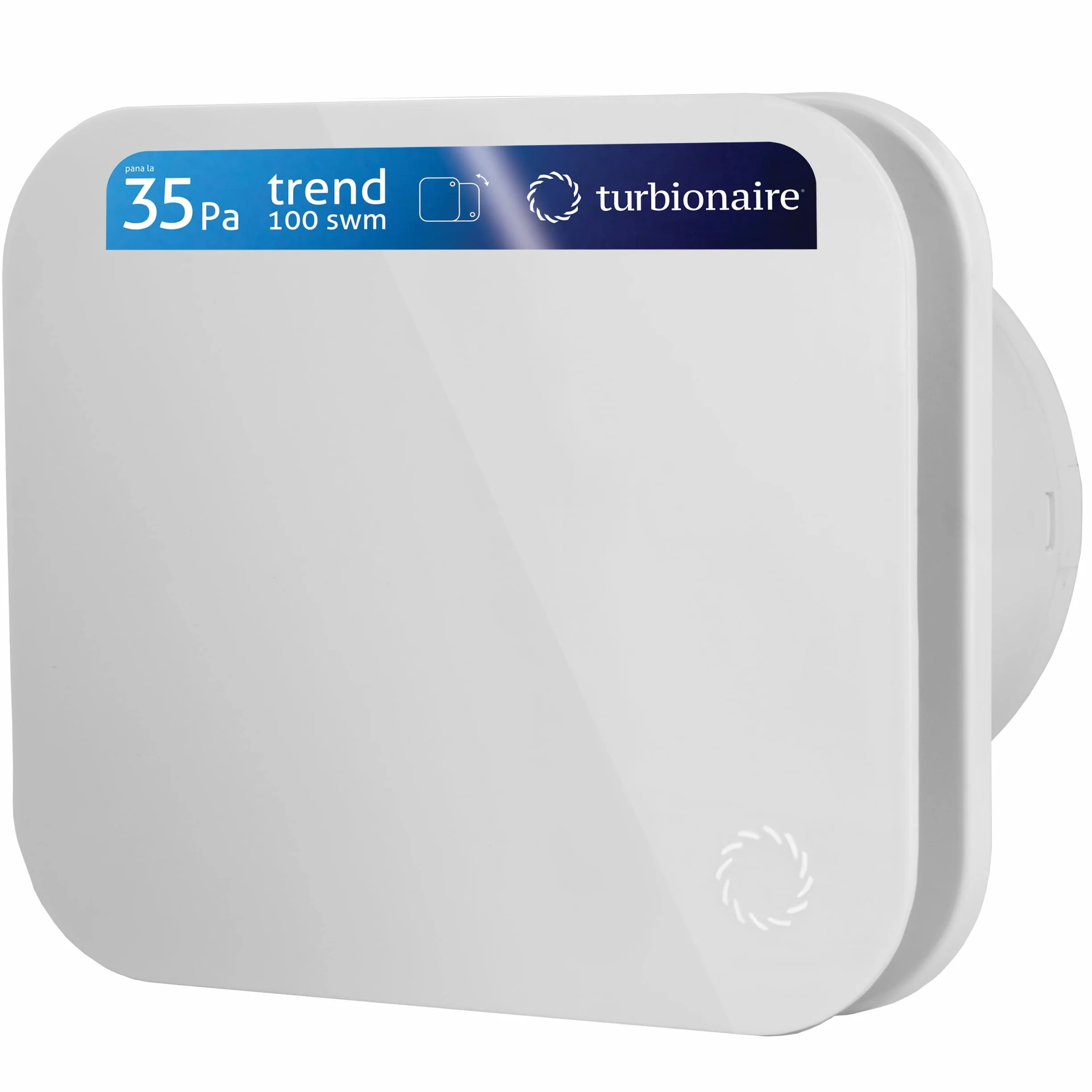 Turbionaire TREND 100 SWM Extractor de Baño 100mm IPX4 35Pa