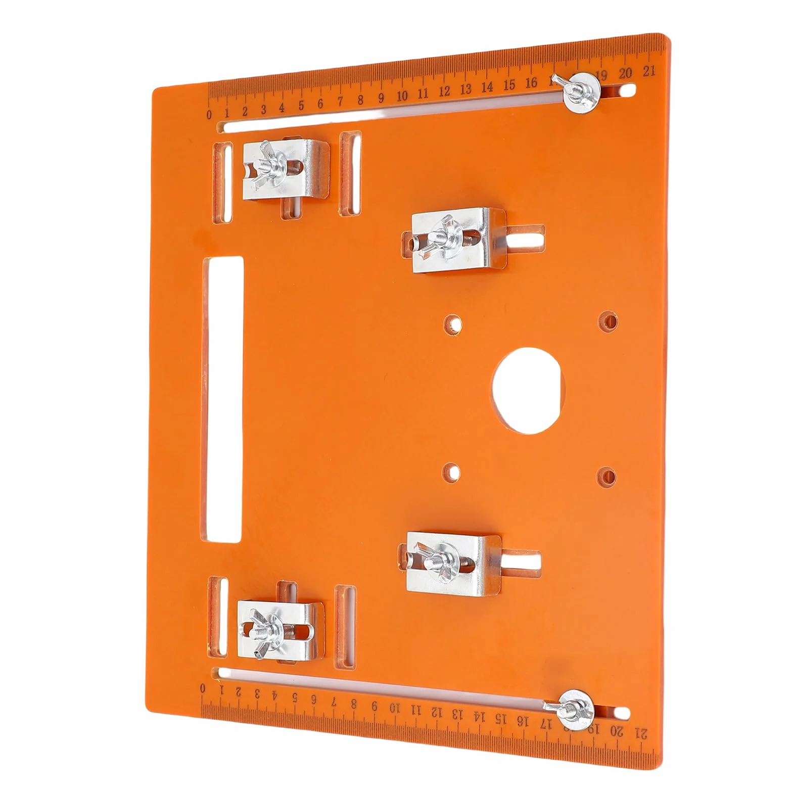 Naroote Placa de Base de Sierra Circular, Placa de Mesa de Enrutador Portátil para Madera