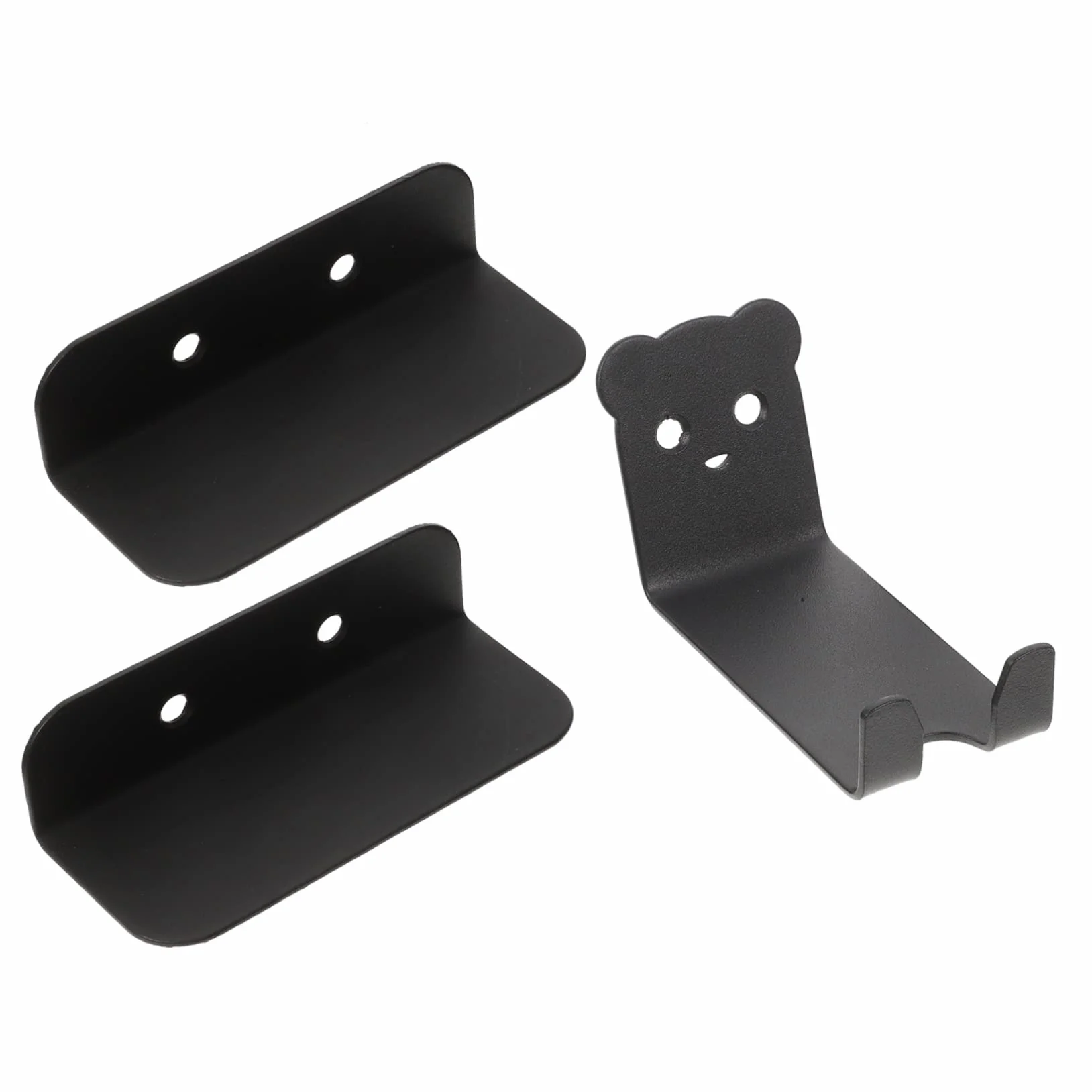 Soporte 1 Pared de Hierro Negro para Abs y Bicicleta Juego | Apto para Pedal, Formato Simple y Ligero, para Garaje, Diseño Portátil, Compatible Tipos Comunes de Bici